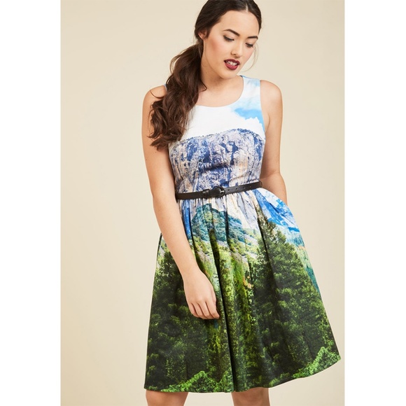 Modcloth Dresses & Skirts - ModCloth Mountain Range Alpine Dress